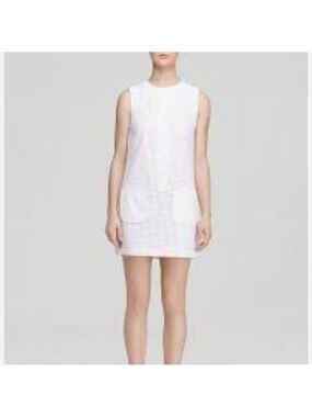 Trina Turk White Eyelet Dress Size 2